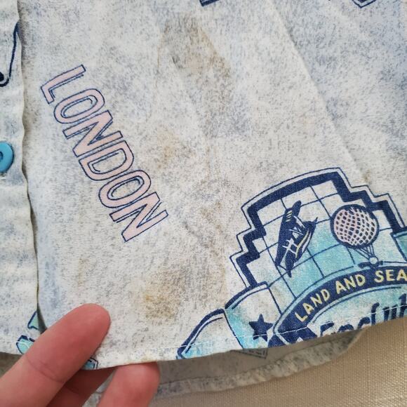 Vintage Travel Places Shirt 3t/4t - Picture 6 of 10